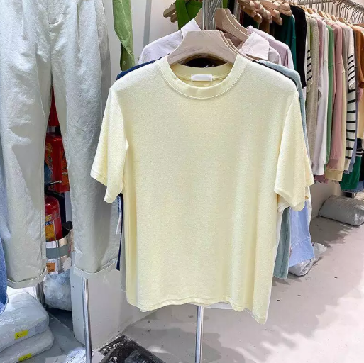 便宜清货韩版女装短袖几元服装夏季纯棉T恤尾货小衫